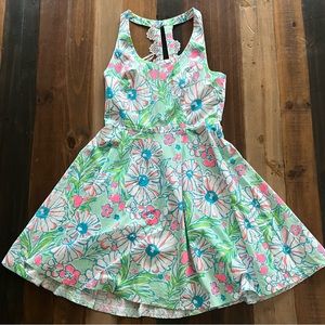 Lilly Pulitzer woman’s patterned dress